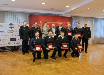 powiększ zdjęcie: Thanks from the State Fire Service Firefighters