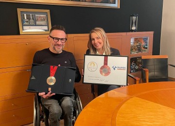 powiększ zdjęcie: Meeting with Rafał Wilk at the Marma Polskie Folie Headquarters