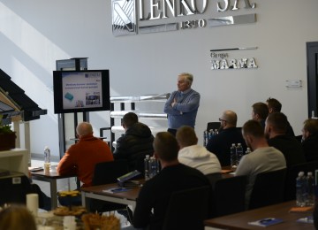 powiększ zdjęcie: Training on Vapor Barriers and Roofing Membranes at LENKO S.A.